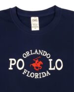 Embroidery T-shirt Orlando Polo Navy