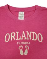 Embroidery T-shirt Orlando Sandal Heliconia Heather