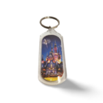 Florida Orlando Acrylic Key Chain - "Glowing Castle"