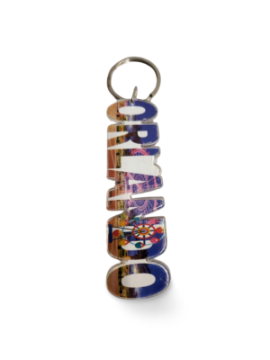 Orlando Acrylic Key Chain - "Ferris Wheel"