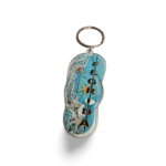 Florida Acrylic Key Chain - "Florida Ocean Sandle"