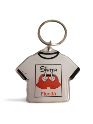 Florida Acrylic Key Chain - "SISTER FLORIDA"