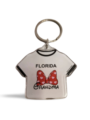 Florida Acrylic Key Chain - "GRANDMA FLORIDA"