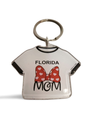 Florida Acrylic Key Chain - "MOM FLORIDA"