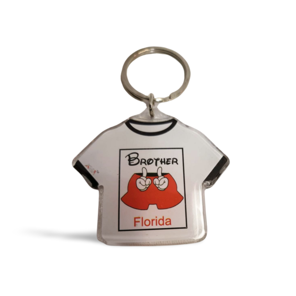 Florida Acrylic Key Chain - "BROTHER FLORIDA"