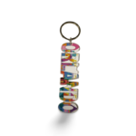 Orlando Acrylic Key Chain - "Colorful Landmarks"