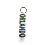 Orlando Acrylic Key Chain - "Tropical Turtle"