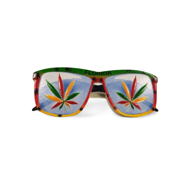 Florida Polyresin Magnet - "Rasta Sunglasses"