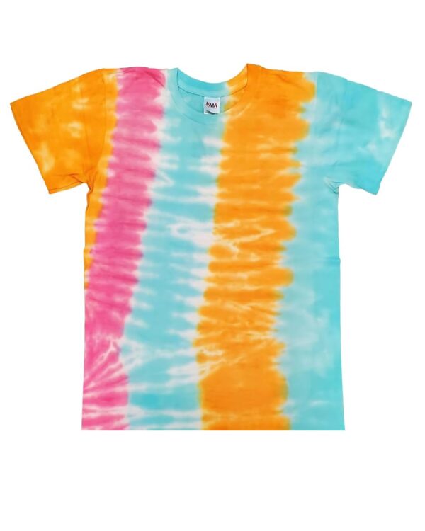 Youth Tie Dye Short Sleeve T-shirt - "Spiral and Various Collection"