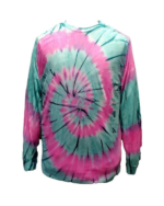 Youth Tie Dye Long Sleeve Shirt - "Various Designs"