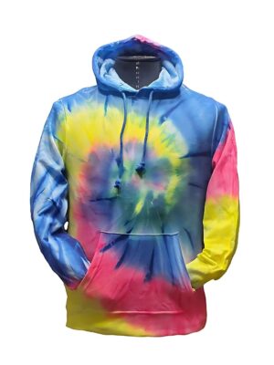 Youth Tie Dye Pullover Hoodies - "Spiral and Various Collection"