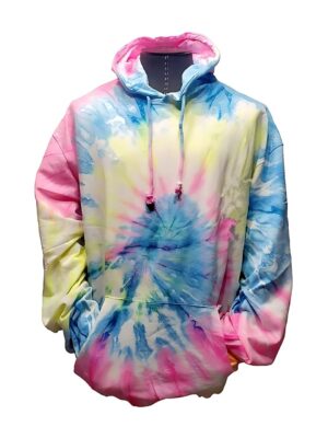 Adult Tie Dye Pullover Hoodies (Open Pack) - "Spiral and Various Collection"