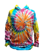 Adult Tie Dye Long Sleeve Shirt With Hood (Prepack) - "Multiple Designs"