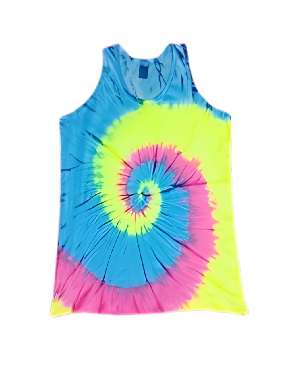 Adult Tie Dye Tank Top - "Spiral and Various Collections"