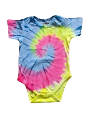 Infant Tie Dye Onesies (Open Pack) - "Various Designs"