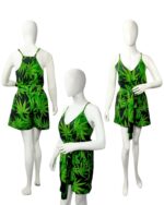 Two-Piece Hawaiian Shorts Set- Hawaiian Dress Prepack