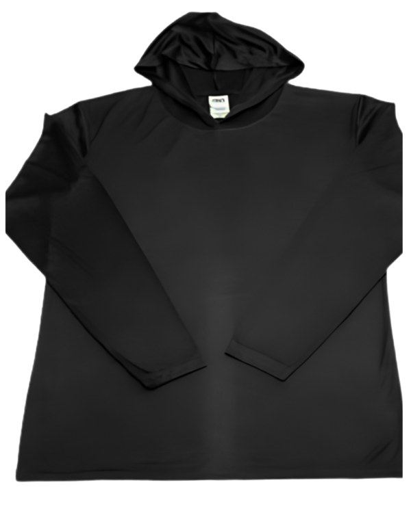 Adult Dri Fit Long Sleeve with Hood (Openpack) - "Various Colors"