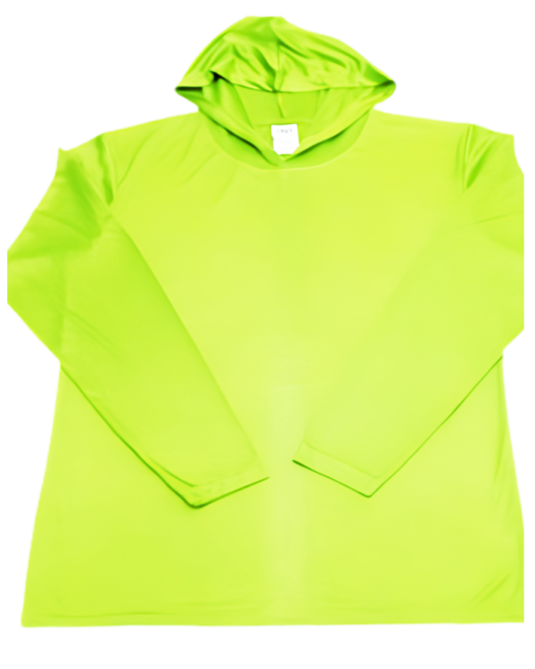 Adult Dri Fit Long Sleeve with Hood (Openpack) - "Various Colors"