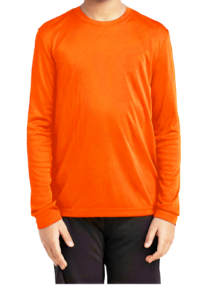 Youth Dri Fit Long Sleeve Shirt - "Various Colors"