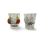 Florida Boob Shot Glass – Sunset Palm Design