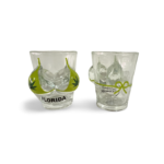 Florida Boob Shot Glass – Green Leaf Design