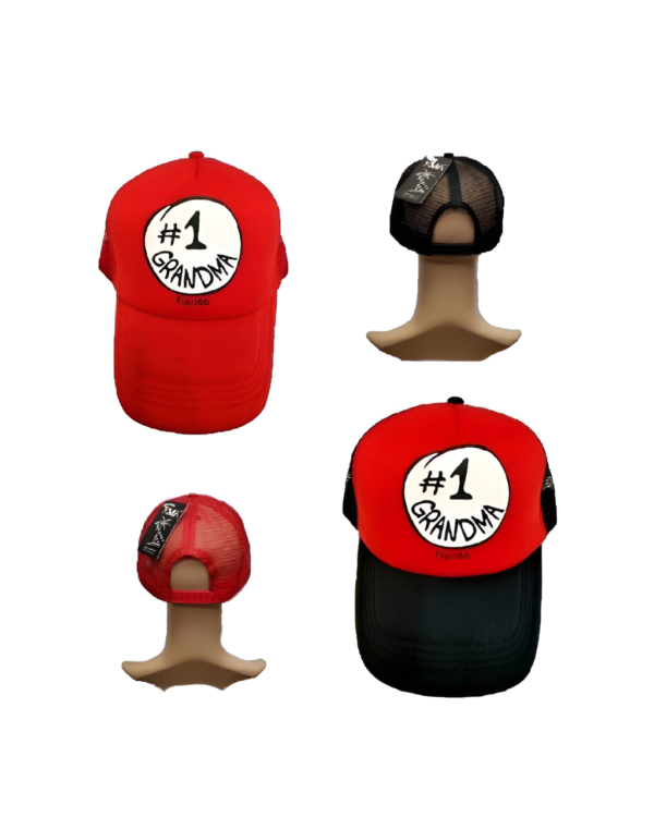 Florida Family Caps – “#1 Grandma”