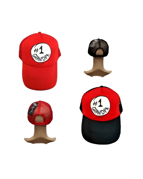 Florida Family Caps – “#1 Grandpa”